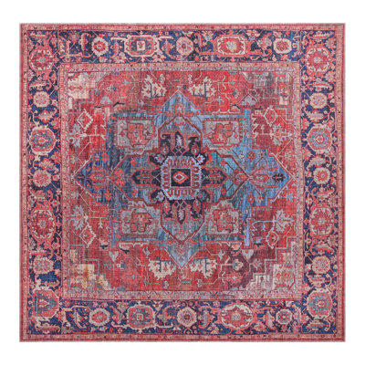 Haigh Washable Oriental Indoor Rug