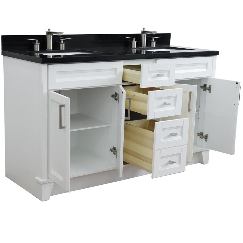 Ensemble de meuble-lavabo double 61 po Oz