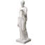 Statue de dame classique avec bol
