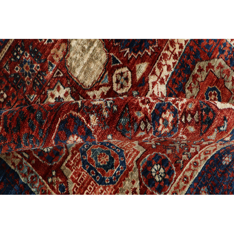 Wool Oriental Area Rug in Yellow