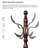 73" H Solid Wood Coat Rack With 14 Hooks – Freestanding Hall Tree For Entryway Or Bedroom-374476431