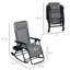 2 chaises berçantes d'extérieur 2 pièces-100021616