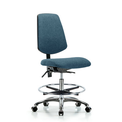 Fauteuil en tissu chromé - Siège inclinable FMBCH,