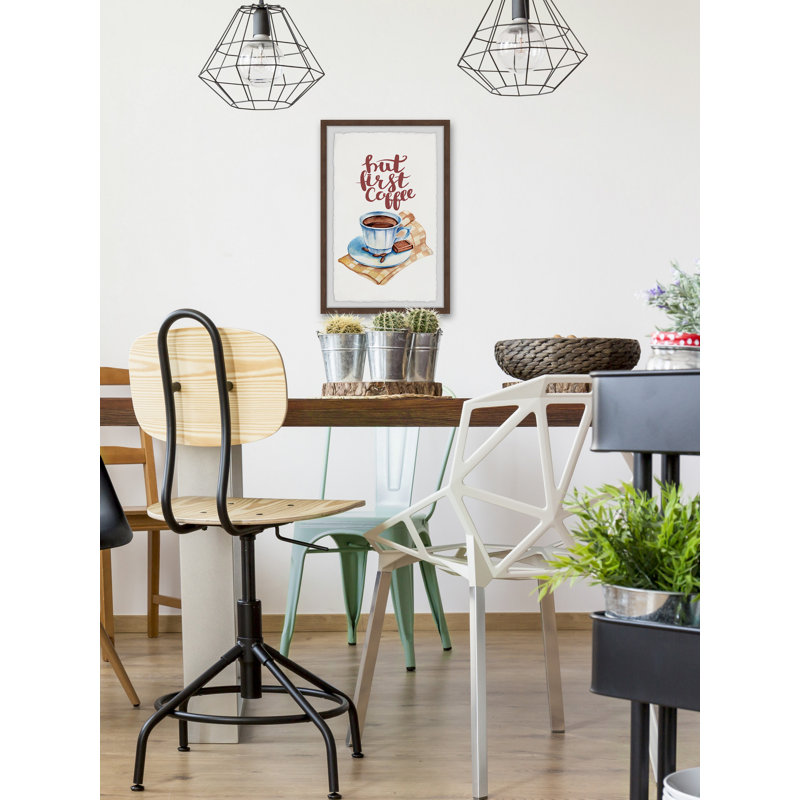 But But Coffee III par Marmont Hill - impression encadrée, H 18 po x l 12 po x P 1,5 po