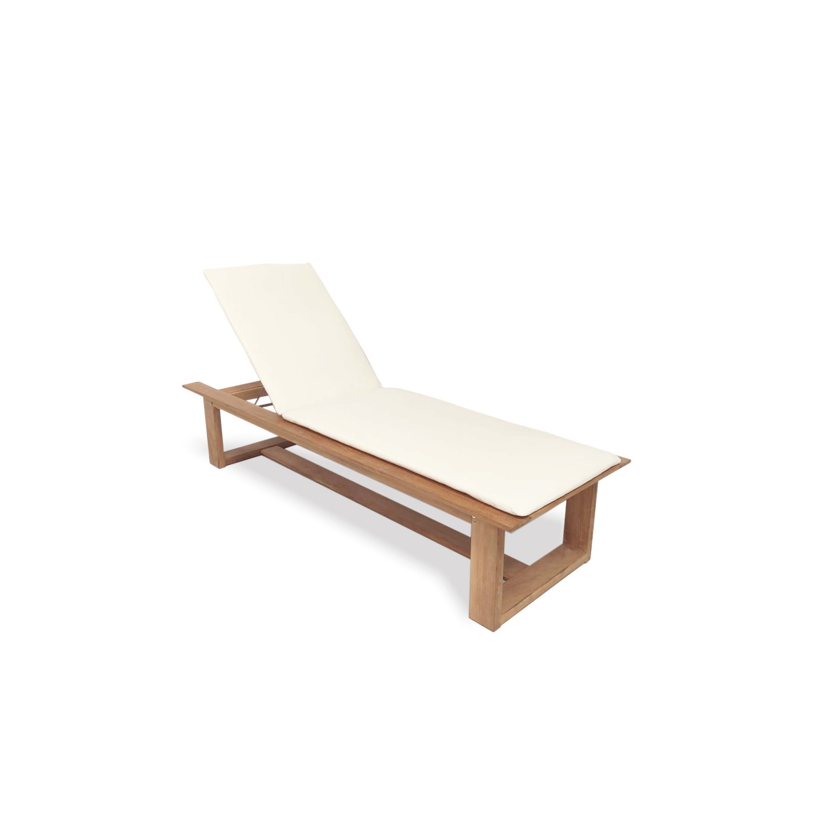 Westminster Teak 27'' Outdoor Chaise Lounge