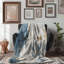 Wabi Sabi Floral Arrière-plans - 1 pièce Sherpa Premium-101596773