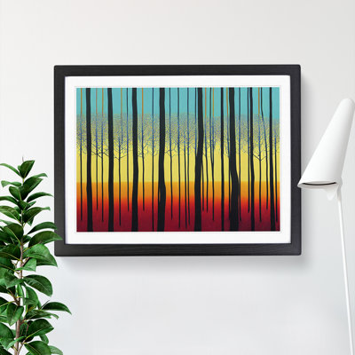 Summer Forest Abstract Vol.1 - Single Picture Frame Print