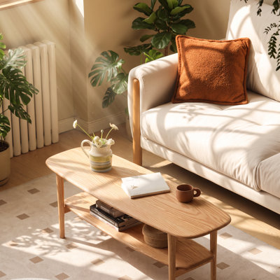 Table basse YESWOOD l 47,24 po x P 15,75 po x H 16,54 po