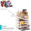 Organisateur de maquillage en plastique Kerin
