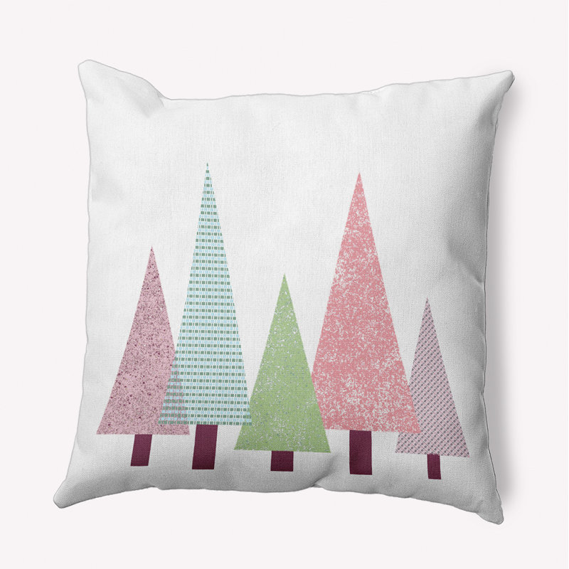 Patchwork Outdoor Reversible Throw Pillow, Square, 18" x 18"