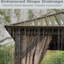 Pavillon de jardin extérieur avec résistance au vent - Restez ferme, la corrosion brune présente une beauté à long terme,