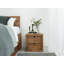 Caelo 40cm W Solid Wood Bedside Table