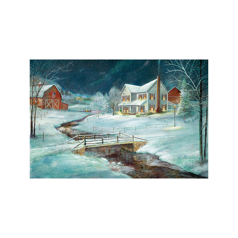 Winter Serenity by Ruane Manning - Wrapped Canvas Print, 152.5 cm H x 101.5 cm W
