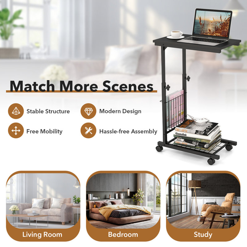 Louramore End Table Set, Black