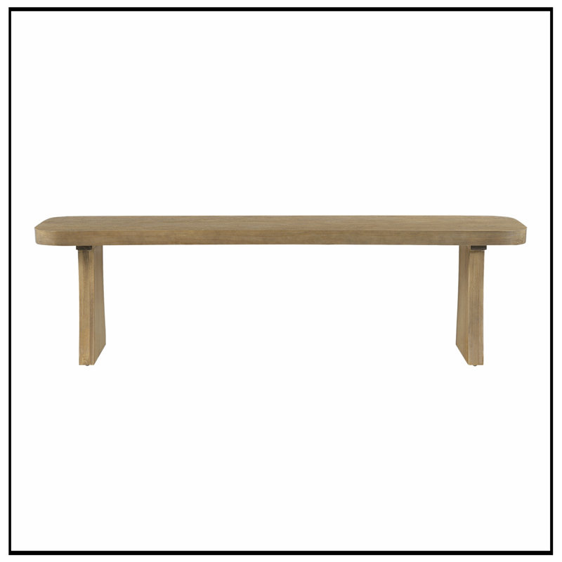 Wood Bench with sturdy legs