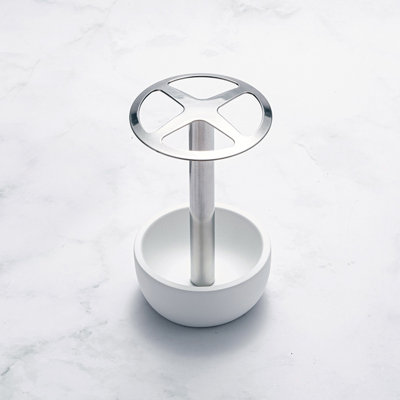 Toothbrush Holder Stainless Steel Toothbrush Stand With 4 Slots Multi-Purpose Metal Storage Organizer For Home Office Bathroom Vanity Countertop