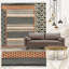 Tapis intérieur / extérieur en coton tissé à la machine Iyleen Argyle-421009585
