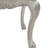 Dresden Bone White Finish End Table