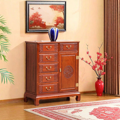 Rosewood Multi-Drawer Sideboard