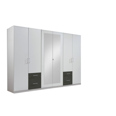 Alaeya 6 Door Wardrobe