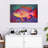 Brampt Red Snapper Fish And Abstract Bubbles-107684364