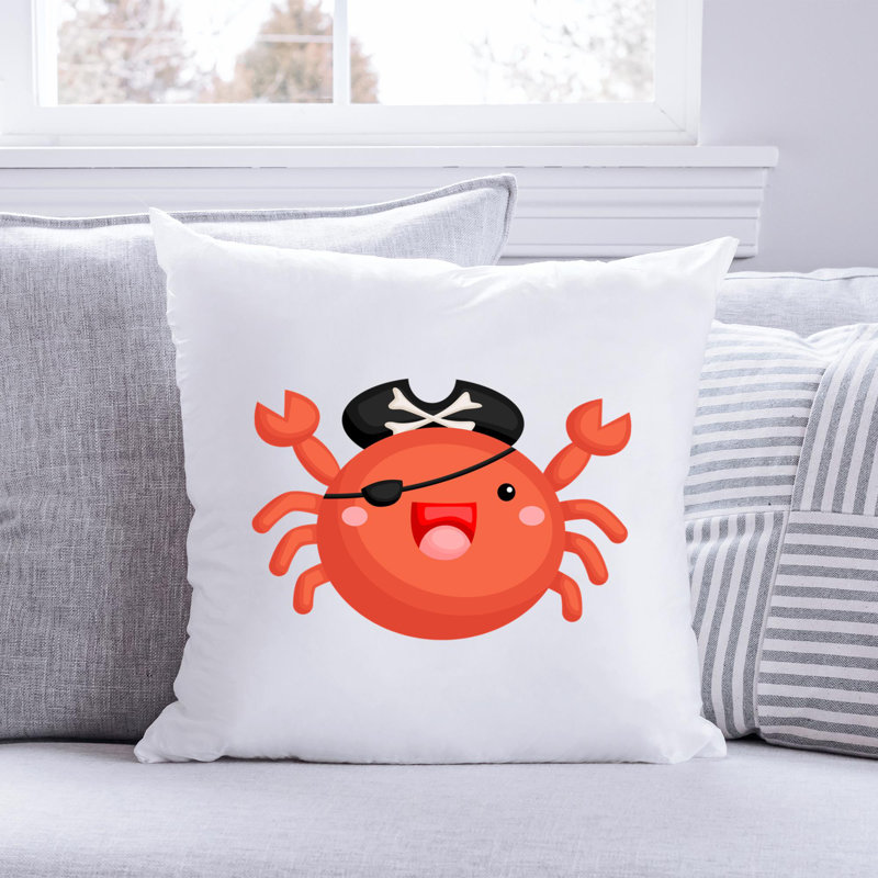 Ainhara Reversible Throw Pillow, 18"H x 18"W