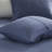 3 Piece Quilt Set Navy Full/Queen