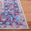 Tapis rouge / bleu marine en coton Ferrigno-44997506