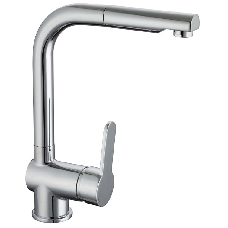 London Pull Out Single Handle Kitchen Faucet