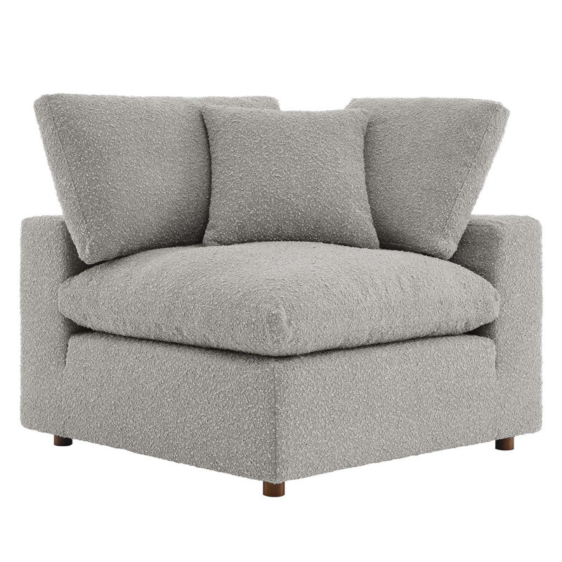 Chaise de coin Modway Commix, Gris clair