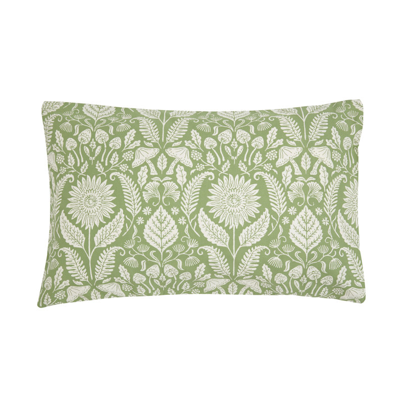 Sunflowers Duvet Cover Set, Green, Double Duvet Cover + 2 Pillowcases