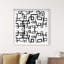 Oliver Gal Simple Geometry Lines Abstract - Luxury Shadowbox Framed Wall Art-285777301-285777302