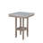 NATURAL BAR TABLE AND BAR STOOLS