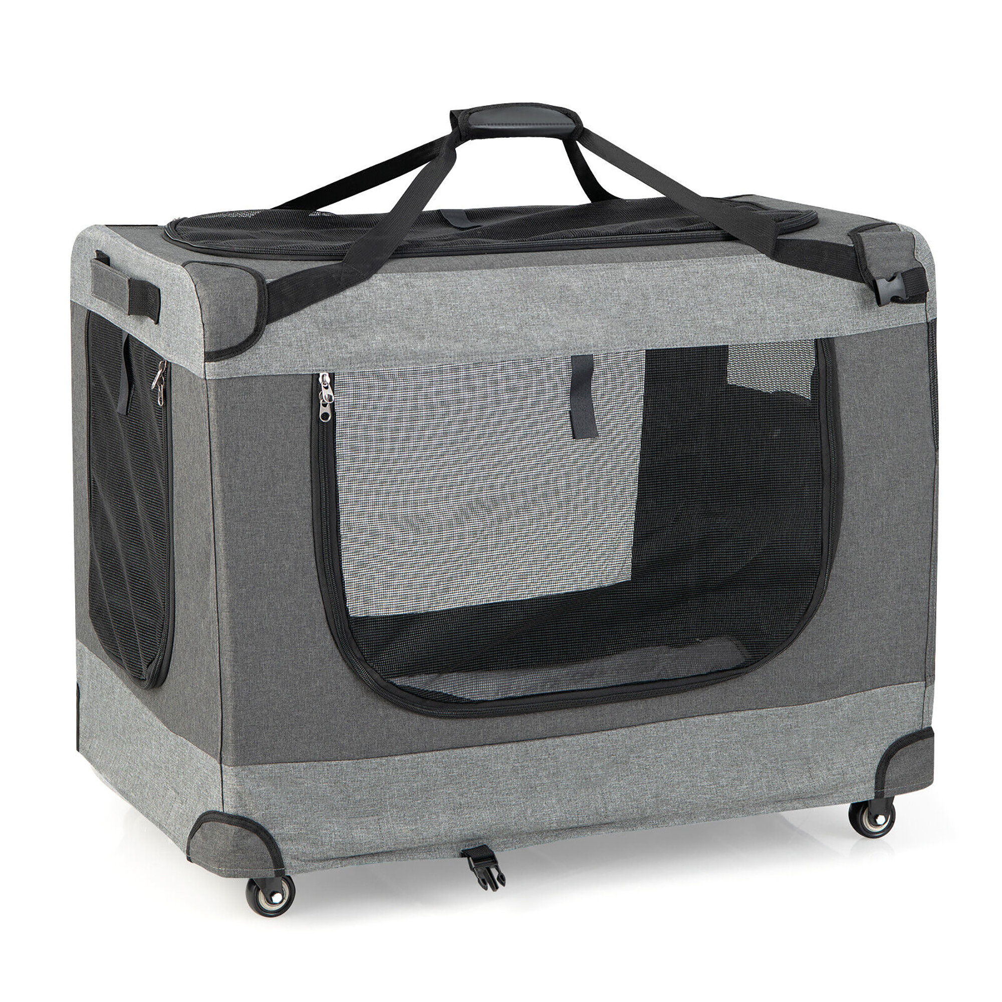 Gallery Detail: Tucker Murphy Pet Extra Large Portable Folding Dog Soft Crate