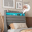 Lit simple tapissier - lin, tablette, 800 lb, gris