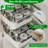 16.54x11.8x3.15in Pull Out Cabinet Organizers Sliding Shelf-928173139