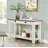 Sofa Table With 2 Drawers And Bottom Shelf, Console Table