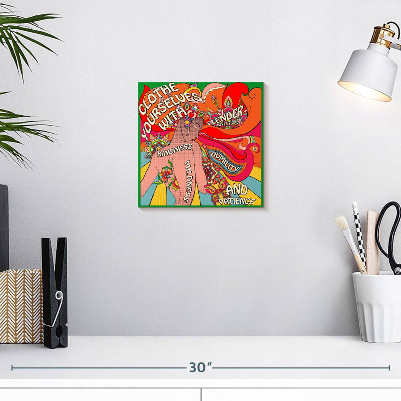 Tergel Self Kindness, 10" H x 10" W