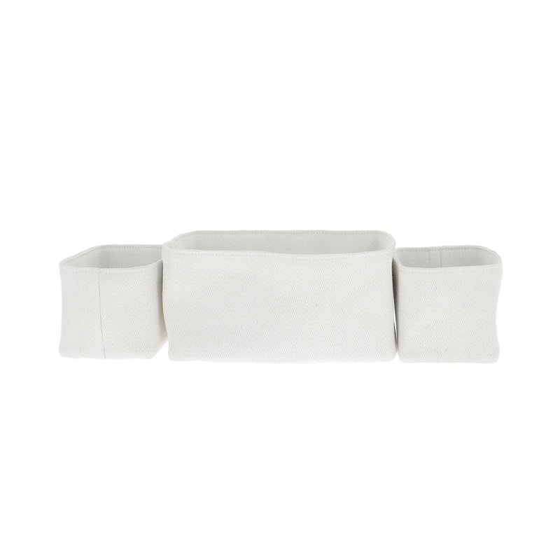 Rebrilliant Wicker Box, White