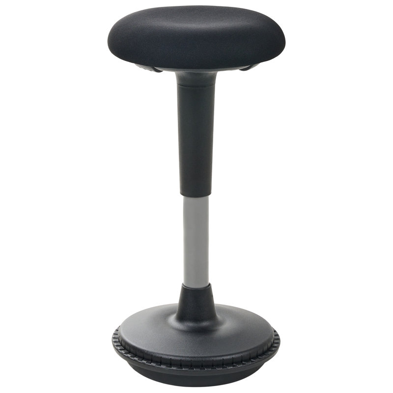Adjustable Height Ergonomic Active Stool, Black