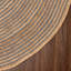 Tapis d'intérieur en jute tressé à la main Mckenney-1134429448