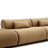 Vivienne Collection Luxury L-shape Sectional Sofa-117787912