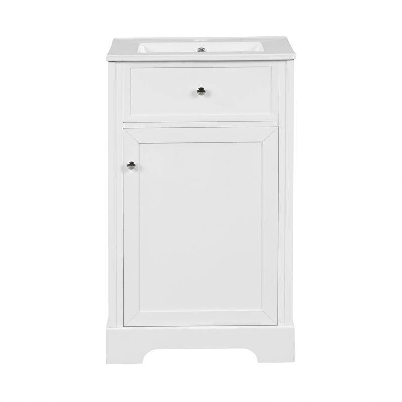 Meuble-lavabo de 20 po Imoh, White