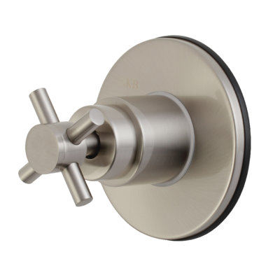 Kingston Brass Concord Single-Handle Wall Mount Three-Way Diverter Valve with Trim Kit
