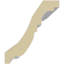 2 3/4"H x 2 3/8"P x 3 5/8"F x 94 1/2"L Sequential Crown Moulding