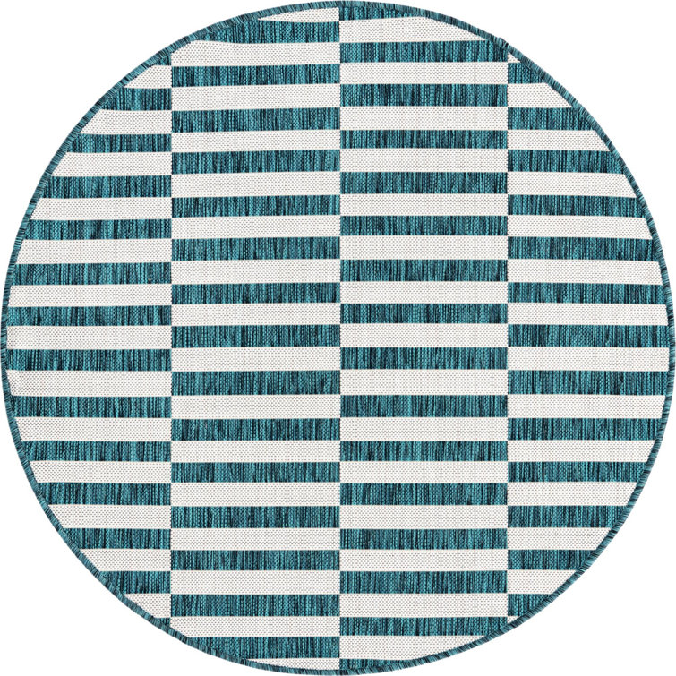 Noank Striped Indoor / Outdoor Rug
