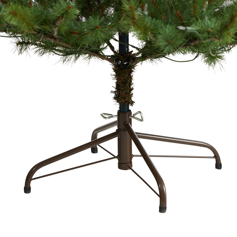 Green Pine Artificial Christmas Tree, H 6 pi, Not Pre-Lit