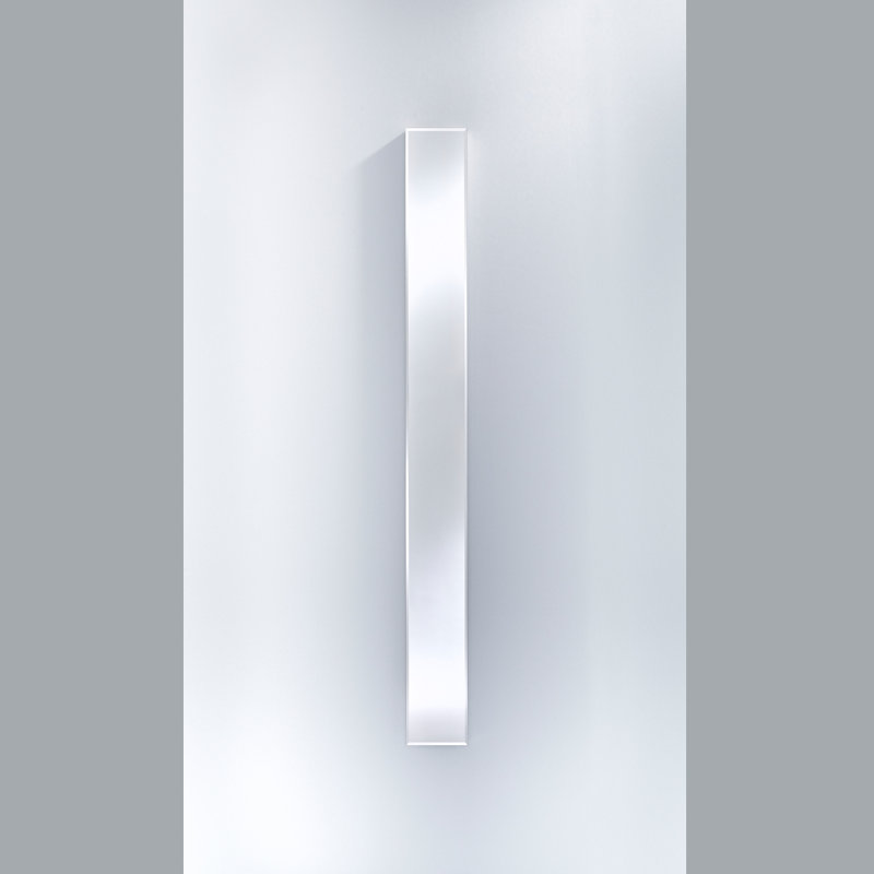 Burnam Metal Flat Mirror, Aluminium, 150cm H x 15cm W