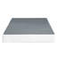 Sommier pour très grand lit: métal noir, housse en tissu texturé, hauteur de 8,5 po, support à 12 lattes, installation facile, capacité de poids de 700 lb, fondation de taille de chambre à coucher, structure en métal, 700 lb simple-619570951