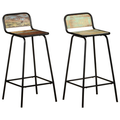 Janelee Counter Stool with Metal Frame